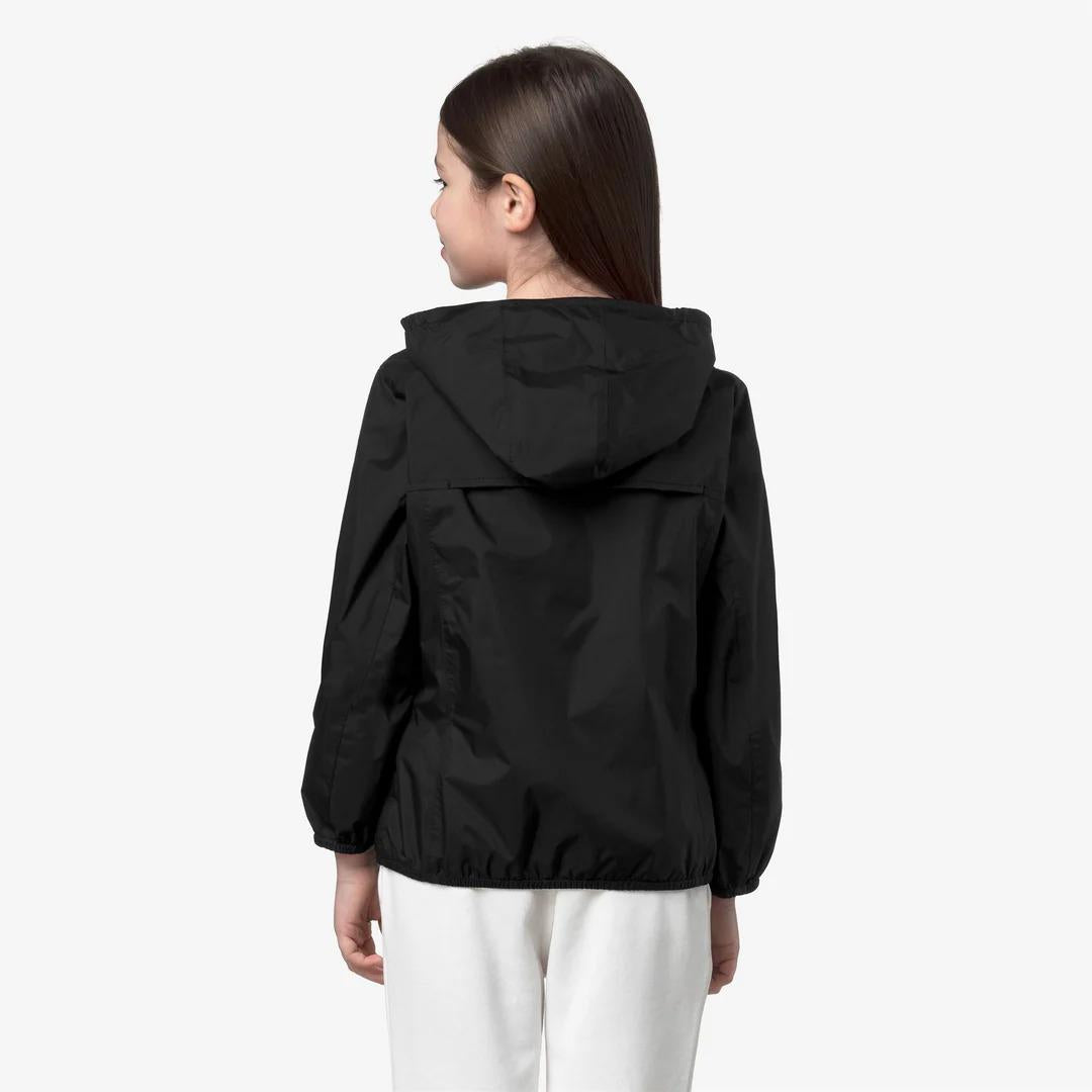 P. LILY PLUS.2 REVERSIBLE<BR/>BLACK PURE-PINK GERANIUM K61313W* C62 K-WAY 