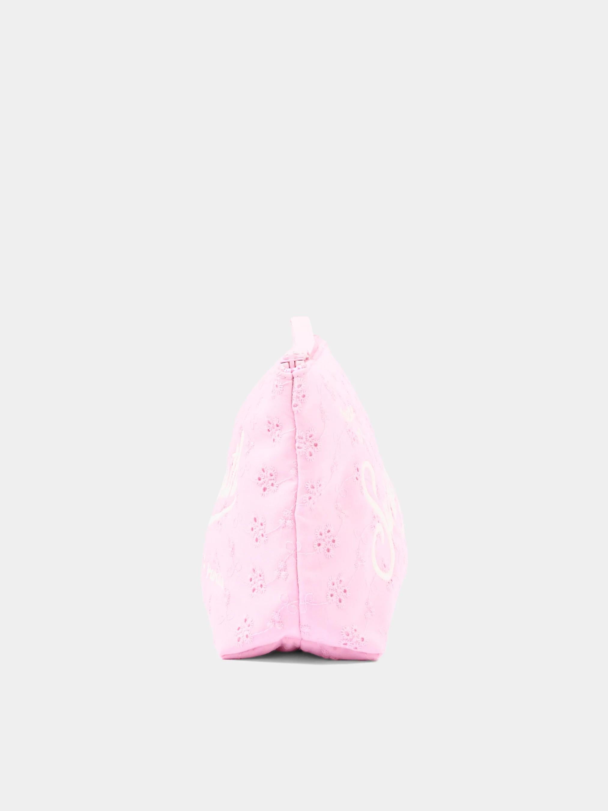 Mc2 Saint Barth Pochette Aline Rosa In Cotone Sangallo ALI0045/03025L ALI0045 03025L MC2 SAINT BARTH 