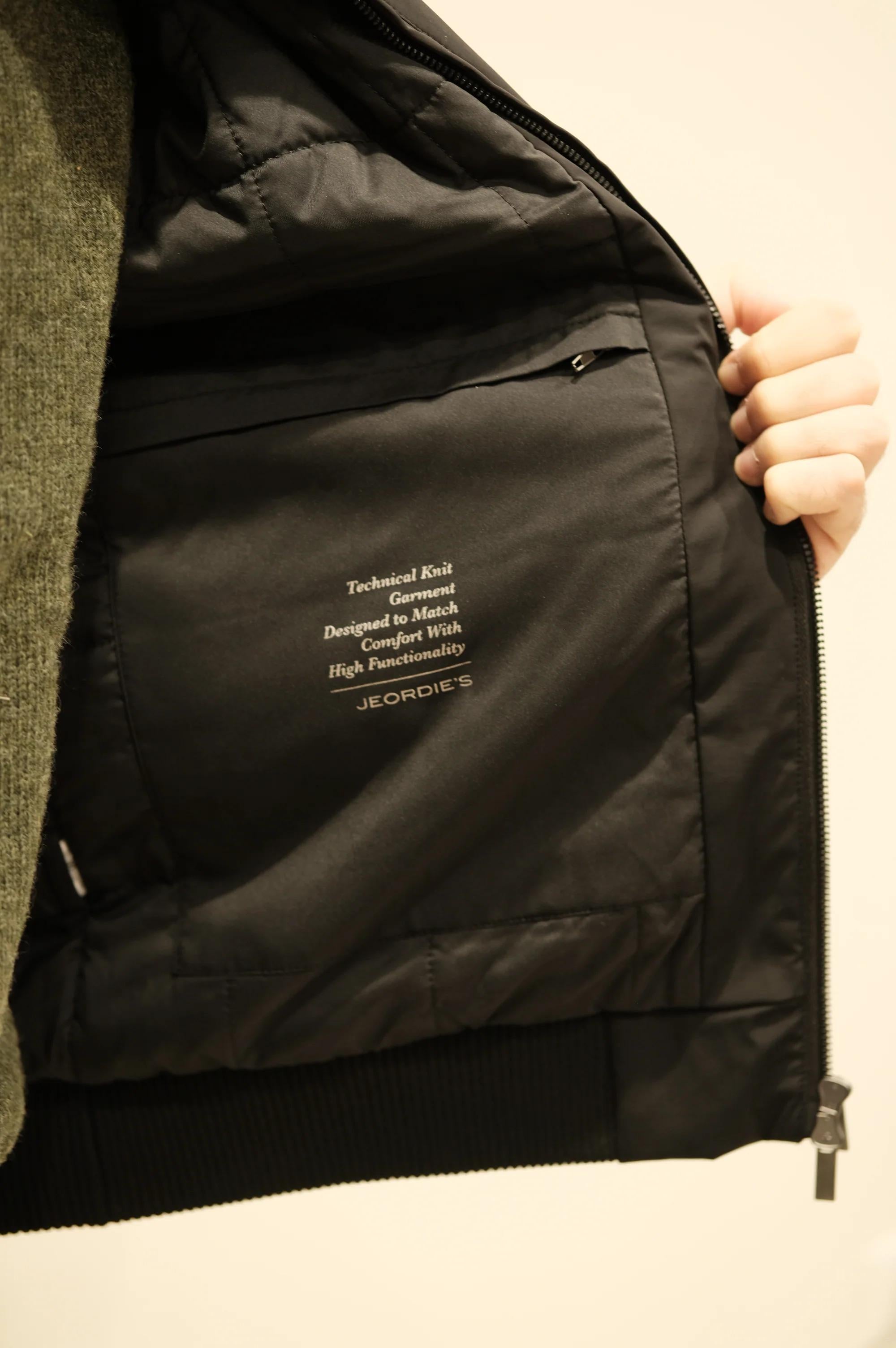 Jeordie's Gilet Nylon/Maglia Nero 00002-70761 999 JEORDIE'S 