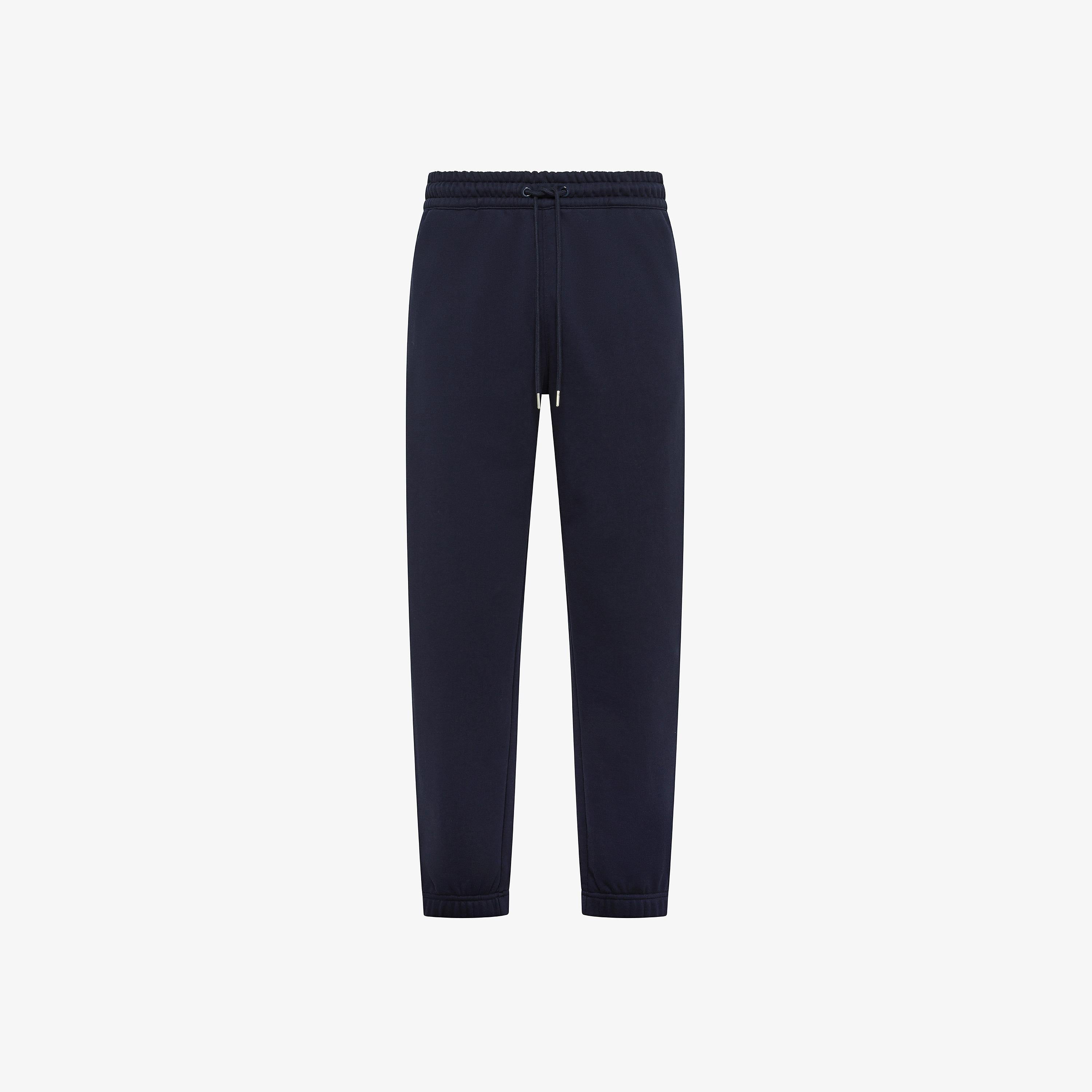 SUN68 Pantaloni in felpa di misto cotone navy blue F45140 07 SUN 68 