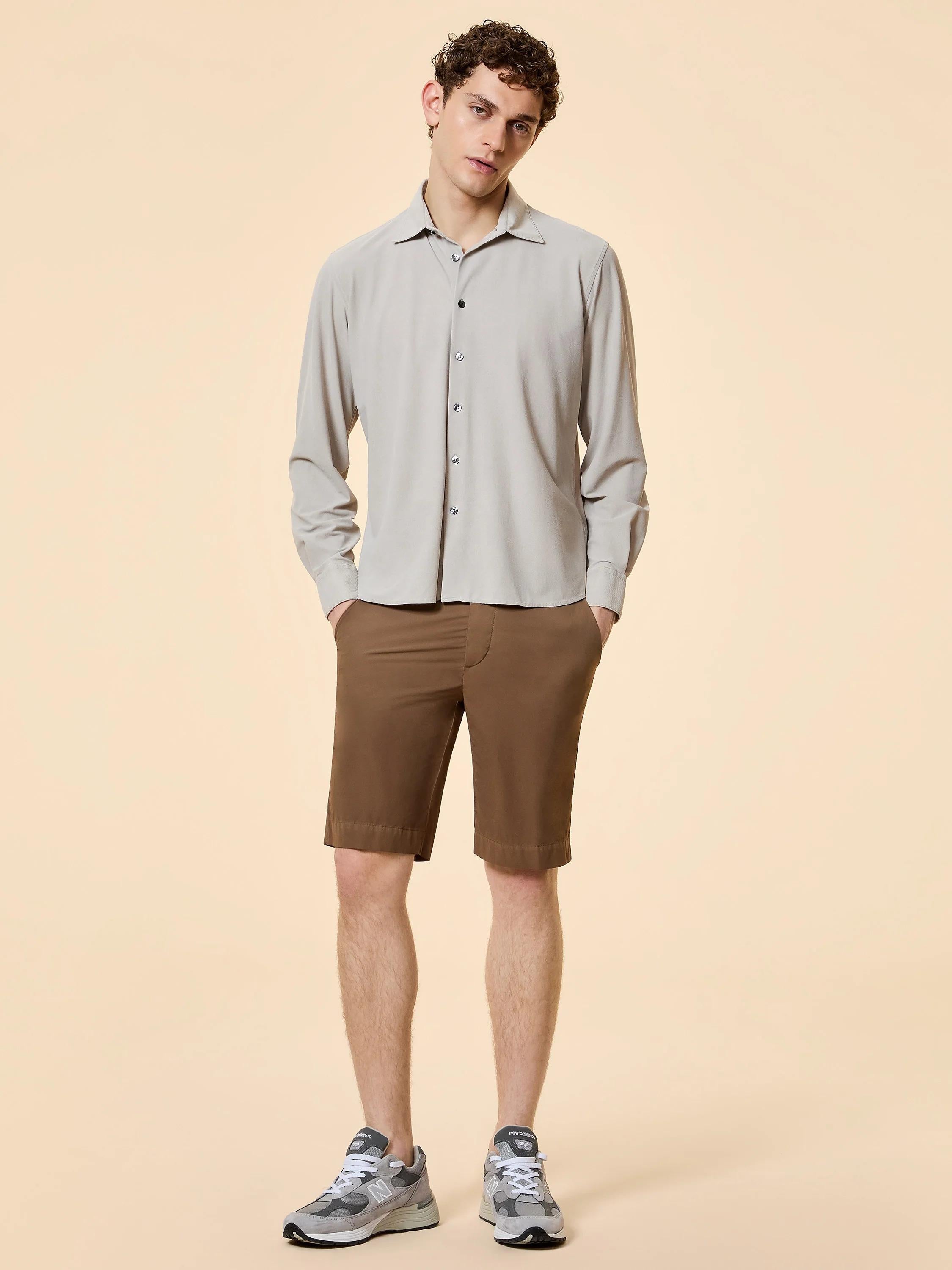 RRD Techno Wash Piquè Shirt White Sand 26256 85 RRD 