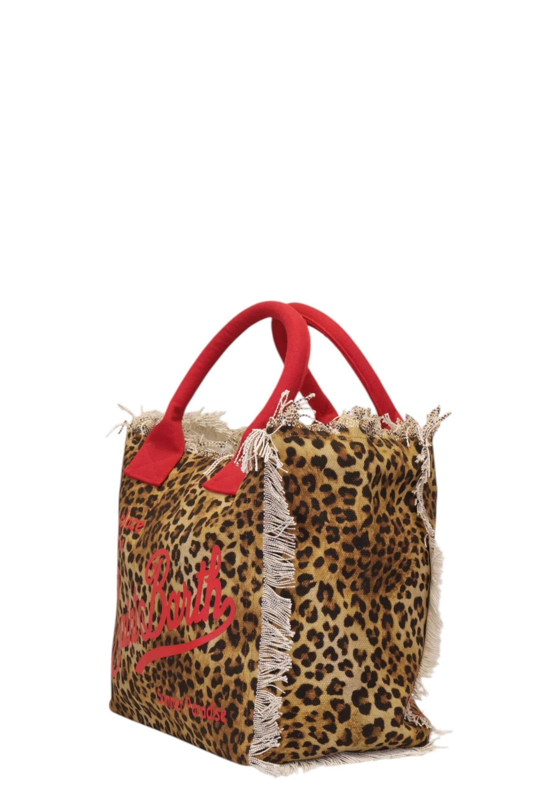 MC2 SAINT BARTH BORSA VANITY 00329L SAND LEOPARD 0041 VANI001 00329L MC2 SAINT BARTH 