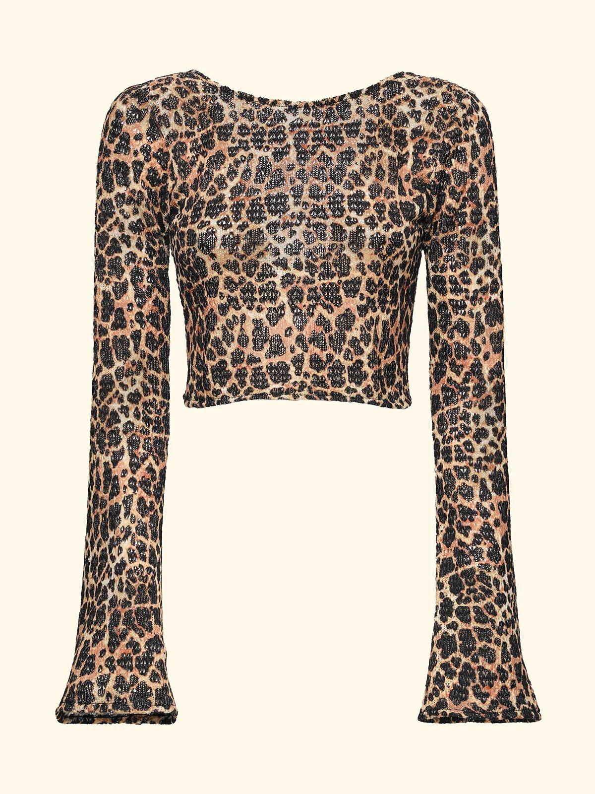 Crop Top Manica Lunga Donna F**K Fantasia SW0136-X01 | Marotta Store