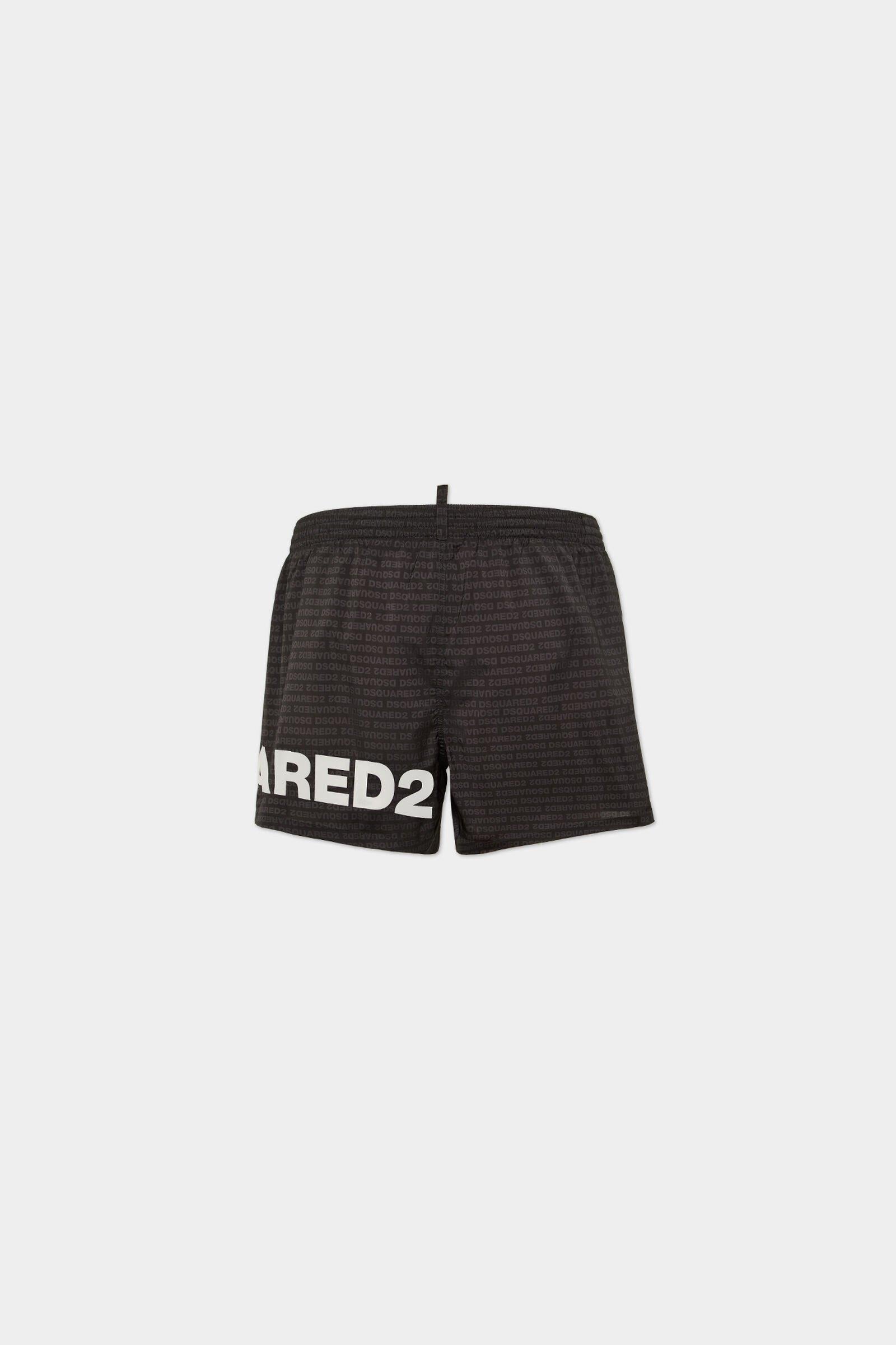 Costume Dsqured2 boxer midi nero D7B5C5950 010 DSQUARED 