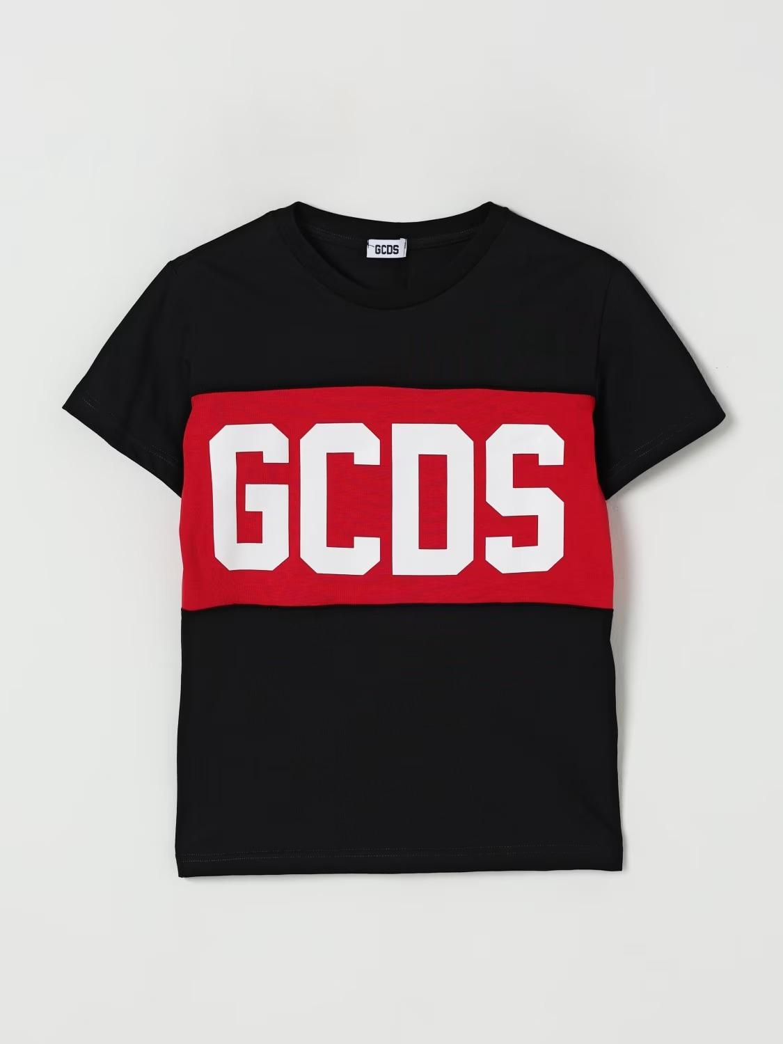 Gcds T-shirt Band Logo  black B2JU2329JF1 99 GCDS 