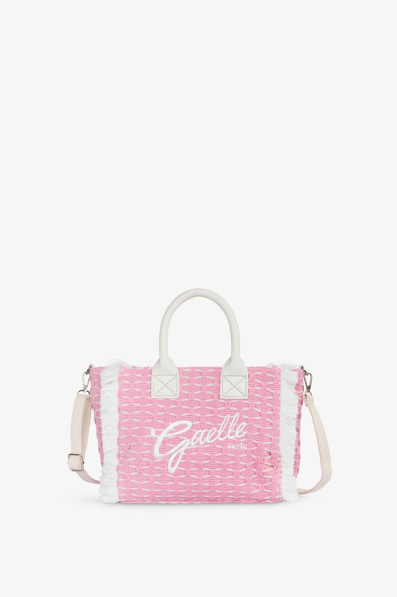 Regular Shopper Ricamo Firma  Rosa - Gaëlle Paris GAACW03183-BFL0001 RO01 GAELLE 