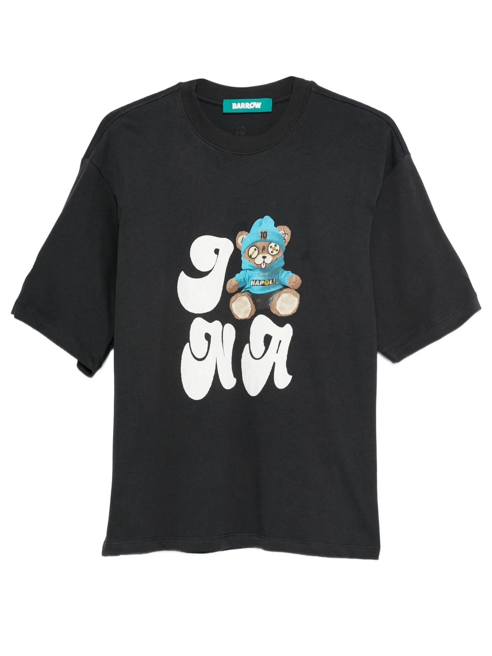 T-shirt jersey barrow unisex asphalt F5BWUATH076 251 BARROW 