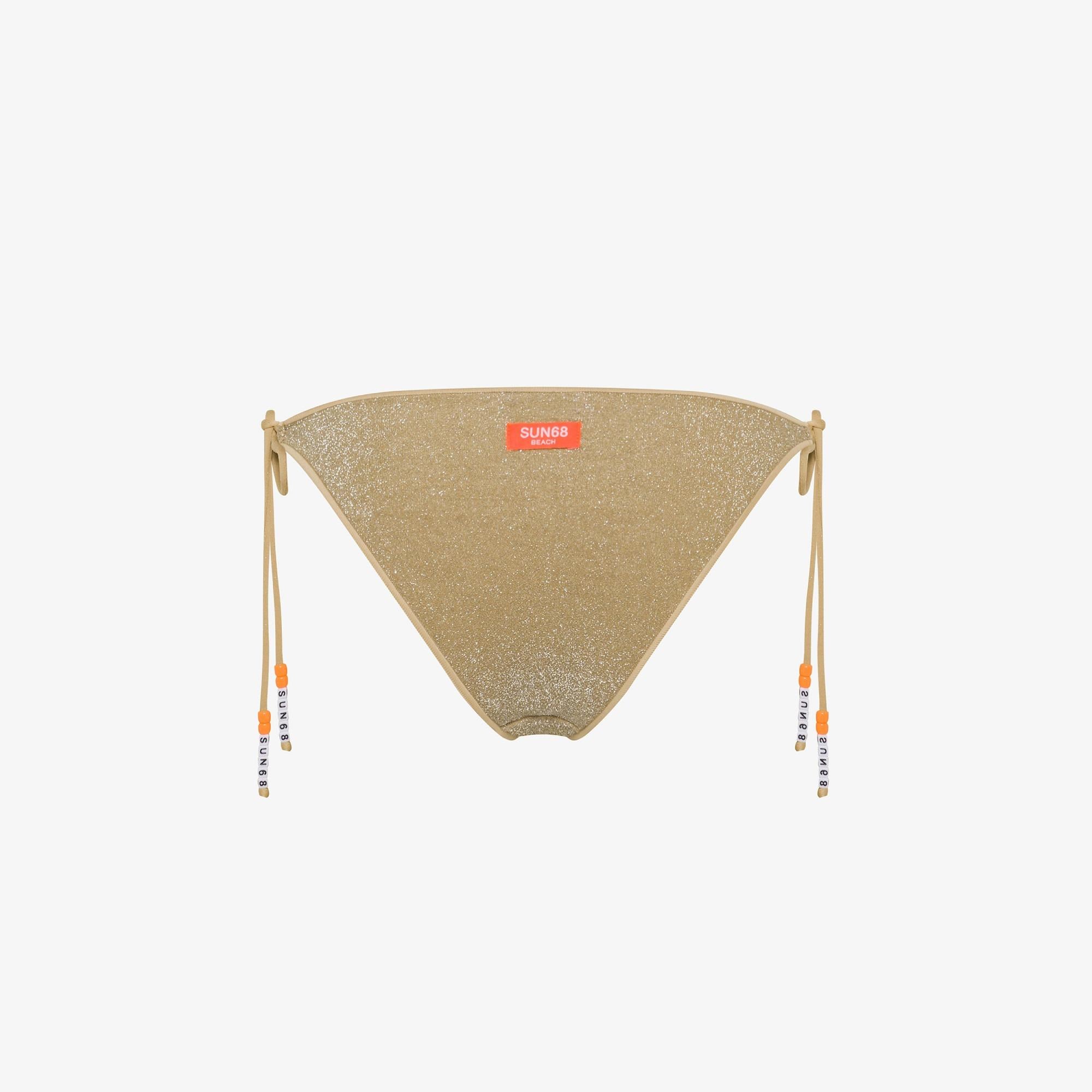 Slip mare in lurex oro H34235 43 SUN 68 