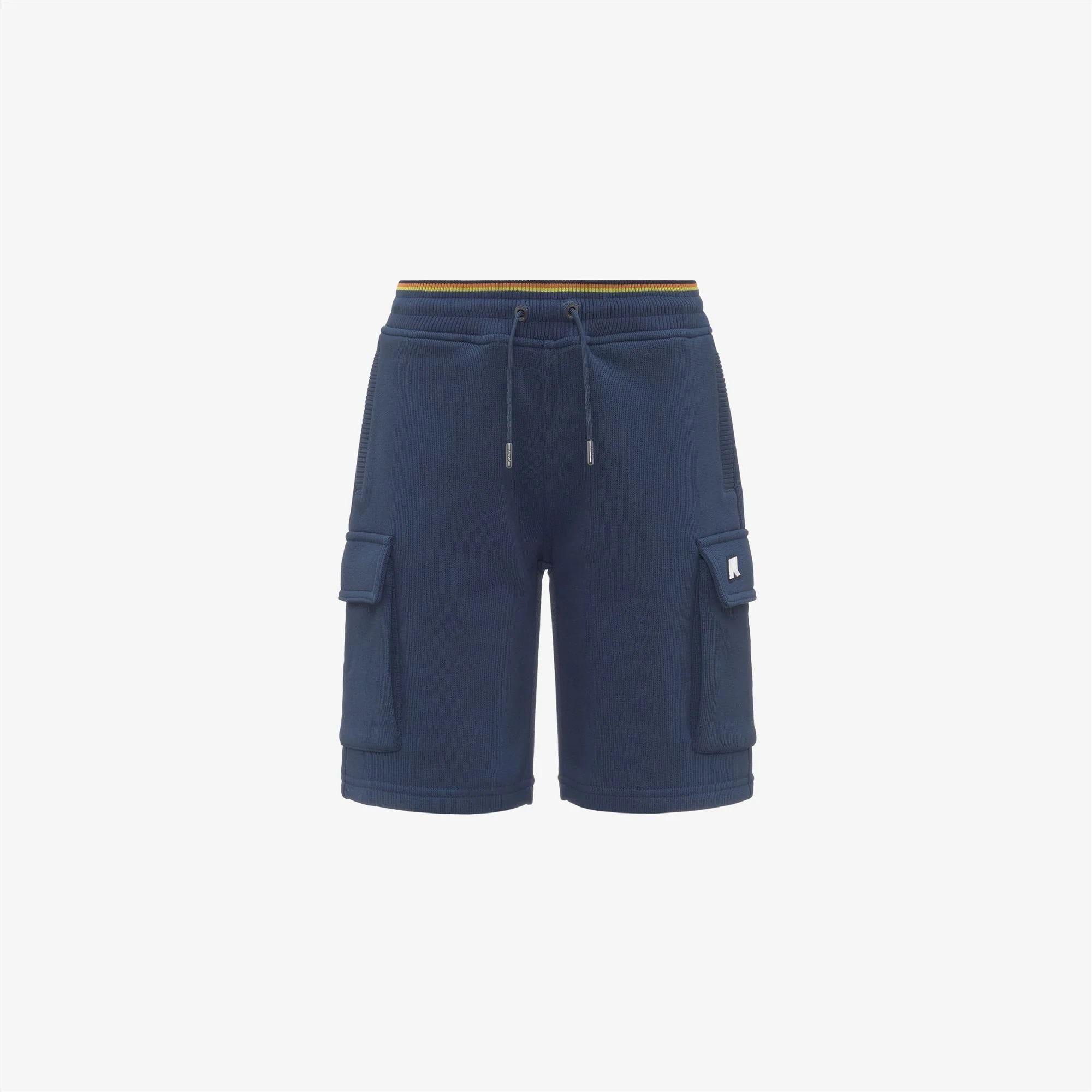 P. ERIK STRIPES FRENCH TERRY<BR/>BLUE INSIGNIA K7133SW B67 K-WAY 
