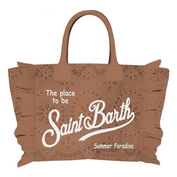 MC2 SAINT BARTH<BR/>Borsa Colette Volant MC2 Saint Barth in Sangallo COL002709058L COL0027 09058L MC2 SAINT BARTH 