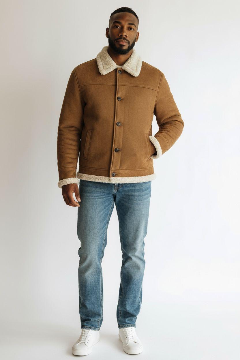 Ecomontone Saint Barth Giacca kells cammello KLS0001 00024I MC2 SAINT BARTH 