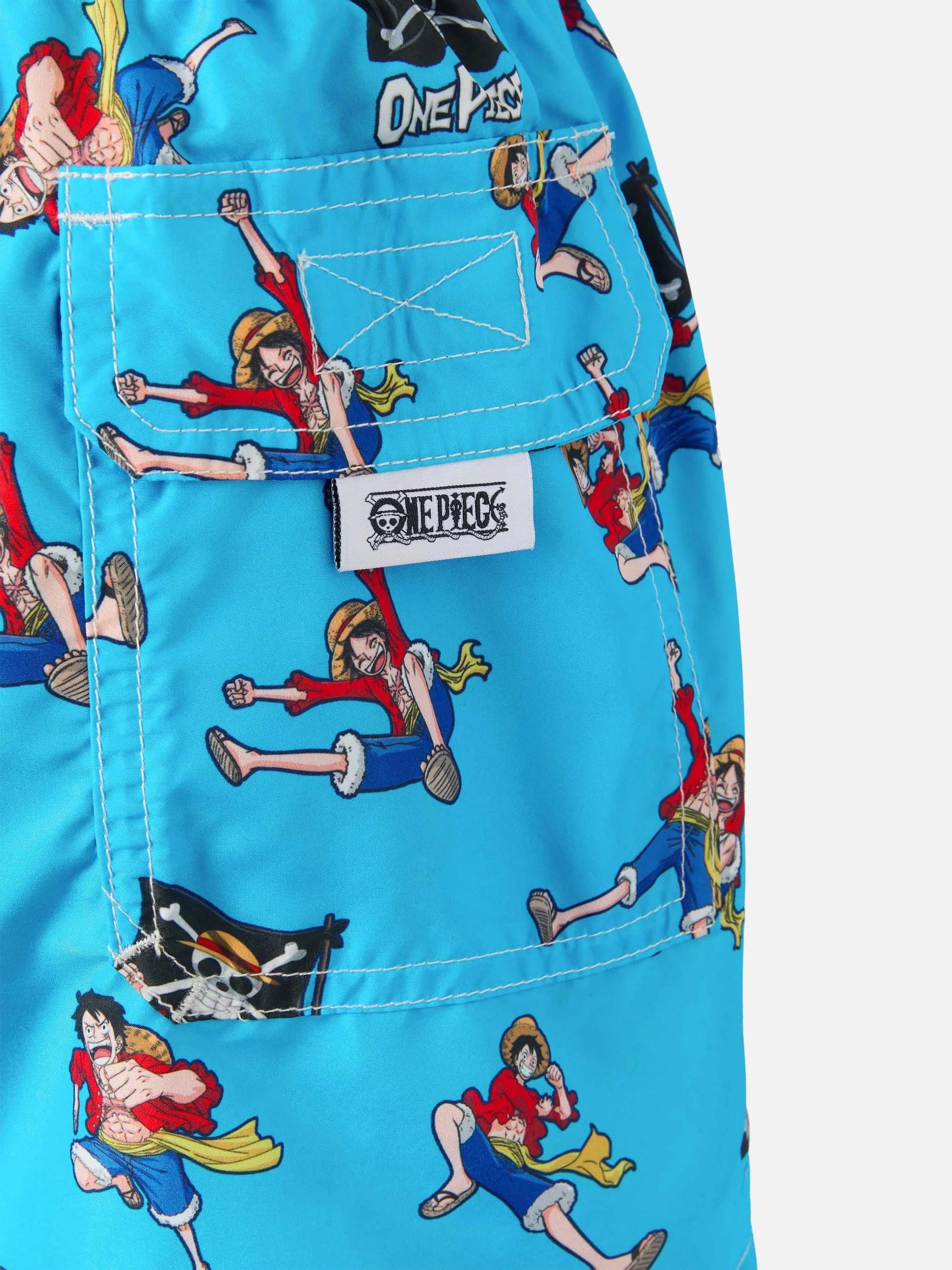 Costume mare Jean Lighting in tessuto leggero con stampa One Piece|ONE PIECE SPECIAL EDITION JEA0004 04002L MC2 SAINT BARTH 