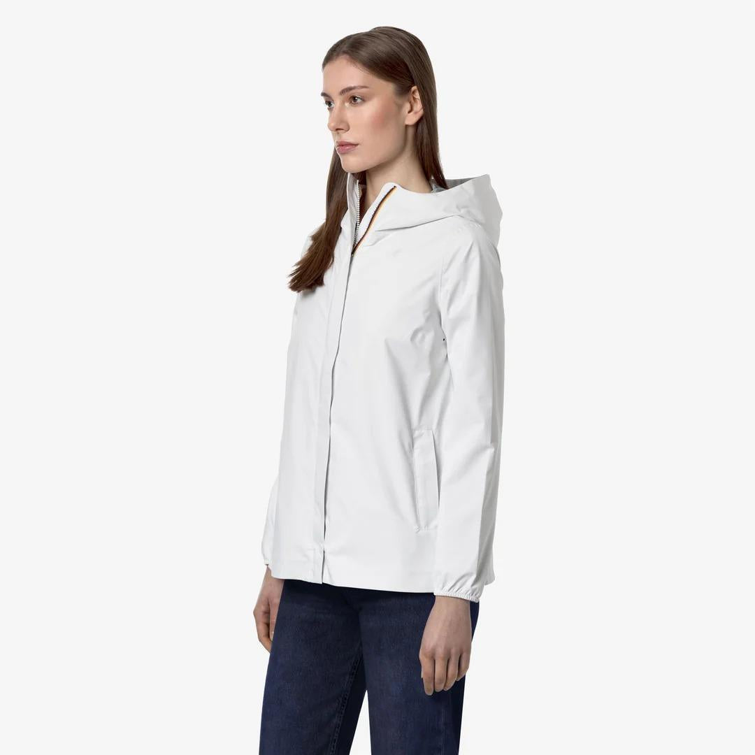 MARGUERITE STRETCH DOT<BR/>WHITE K31382W 001 K-WAY 