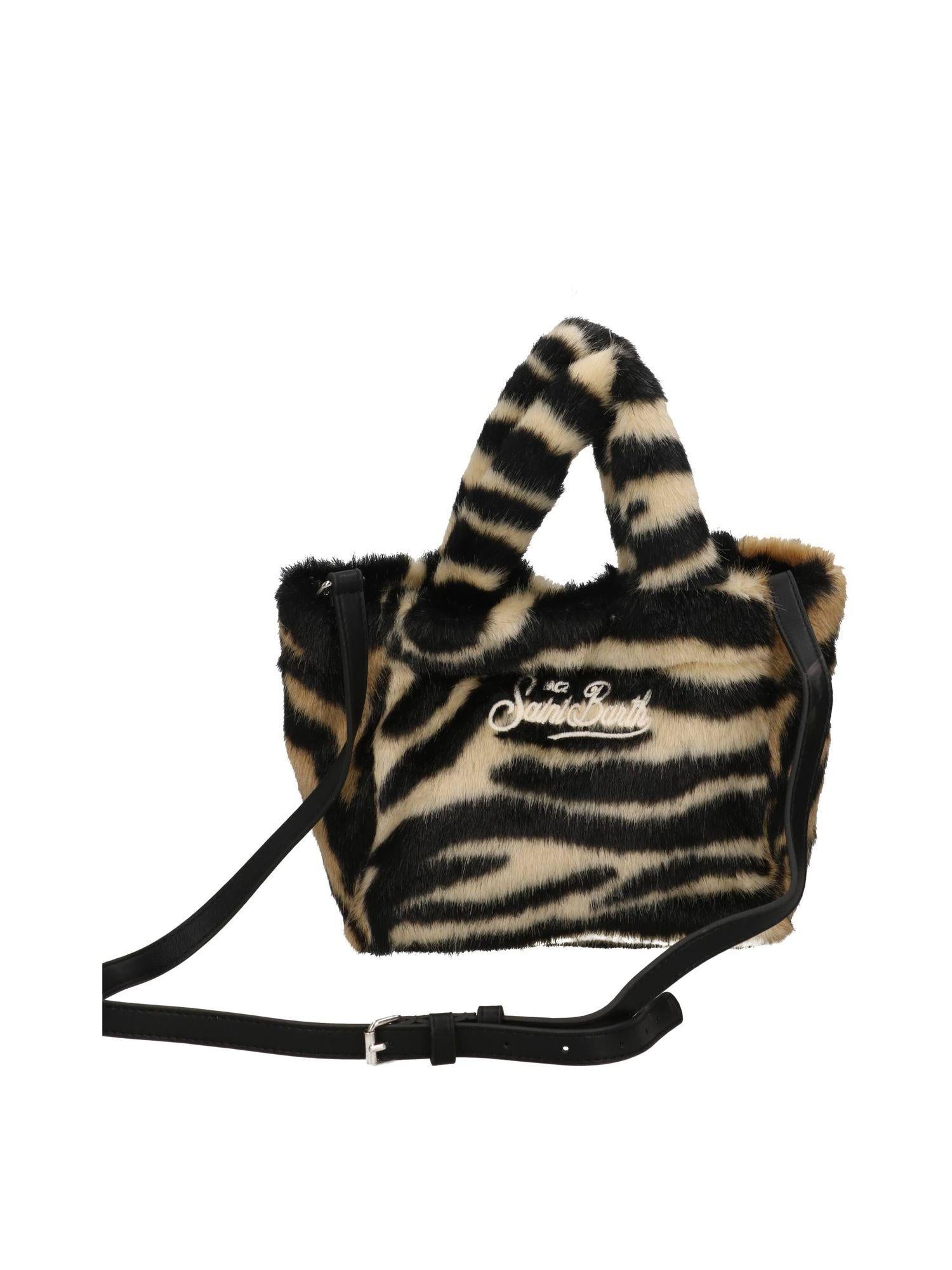 Borsa MC2 Saint Barth VAMI021 00290IVANITY MINI SOFT FUR da donna zebrata VAMI021 00290I MC2 SAINT BARTH 