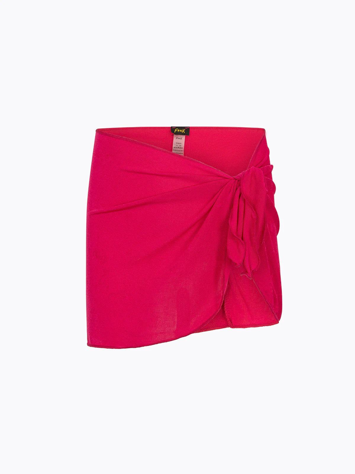 Pareo Corto Bambina F**K Fucsia SG0216-FX FJ26-SG0216 FX F**K 