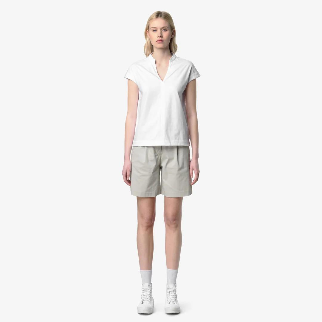ISELE JERSEY<BR/>WHITE K5137MV 001 K-WAY 