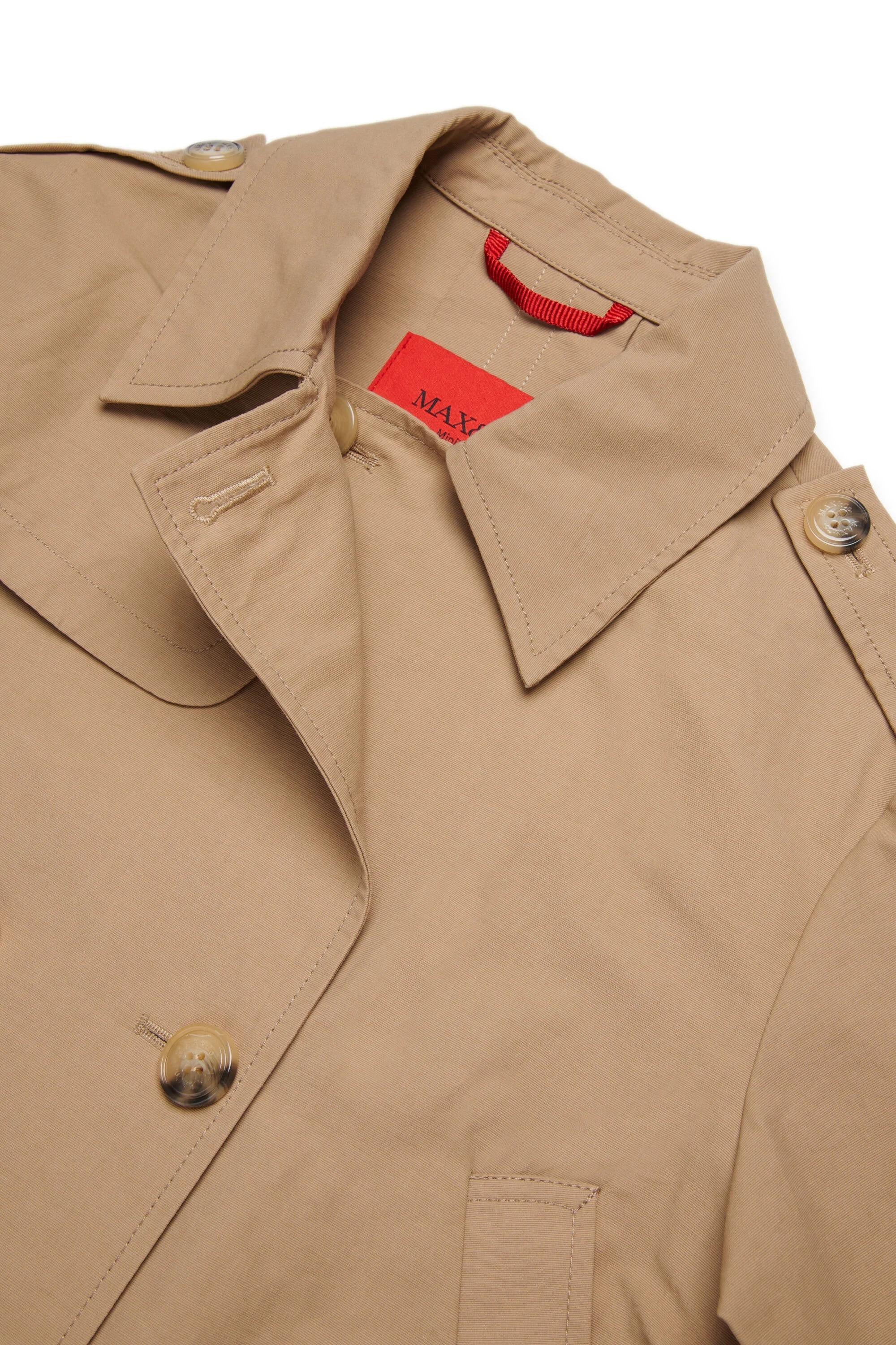 MAX&Co.<BR/>Giacca doppiopetto con logo beige MX0281-MX003 MX700 MAX&CO KID 