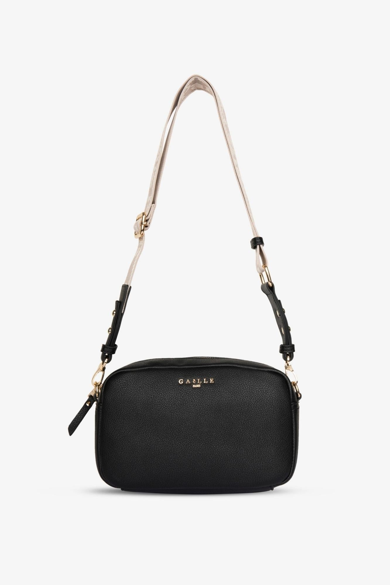 Regular Camera Bag Con Tracolla Jacquard  Nero - Gaëlle Paris GAACW03129-MTFI0007 NE01 GAELLE 