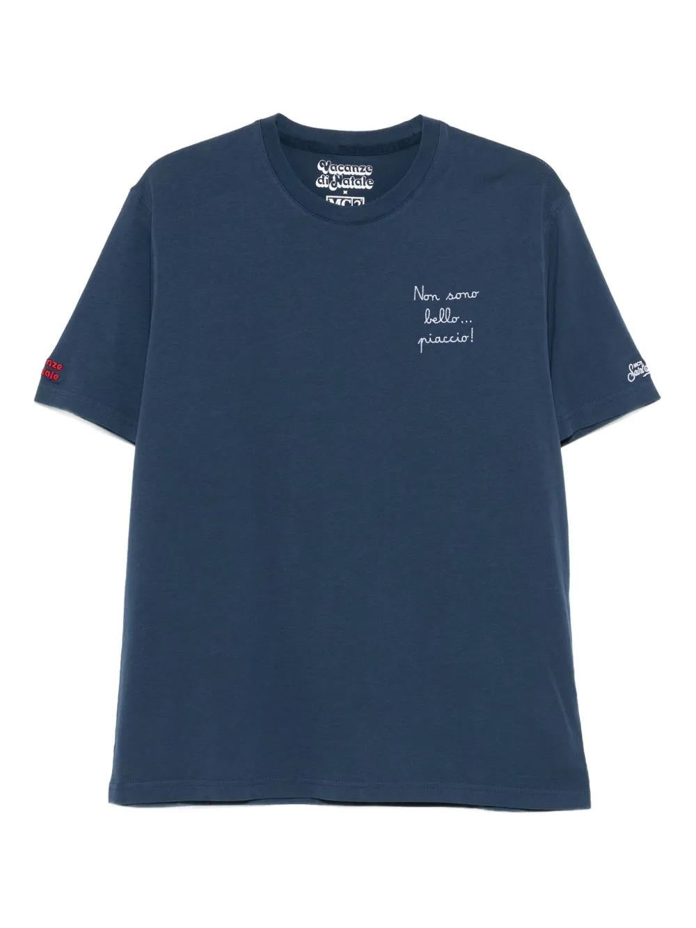 T-shirt St. Barth arnott warm Vacanze bello 61 emb ARN0004 00686I MC2 SAINT BARTH 