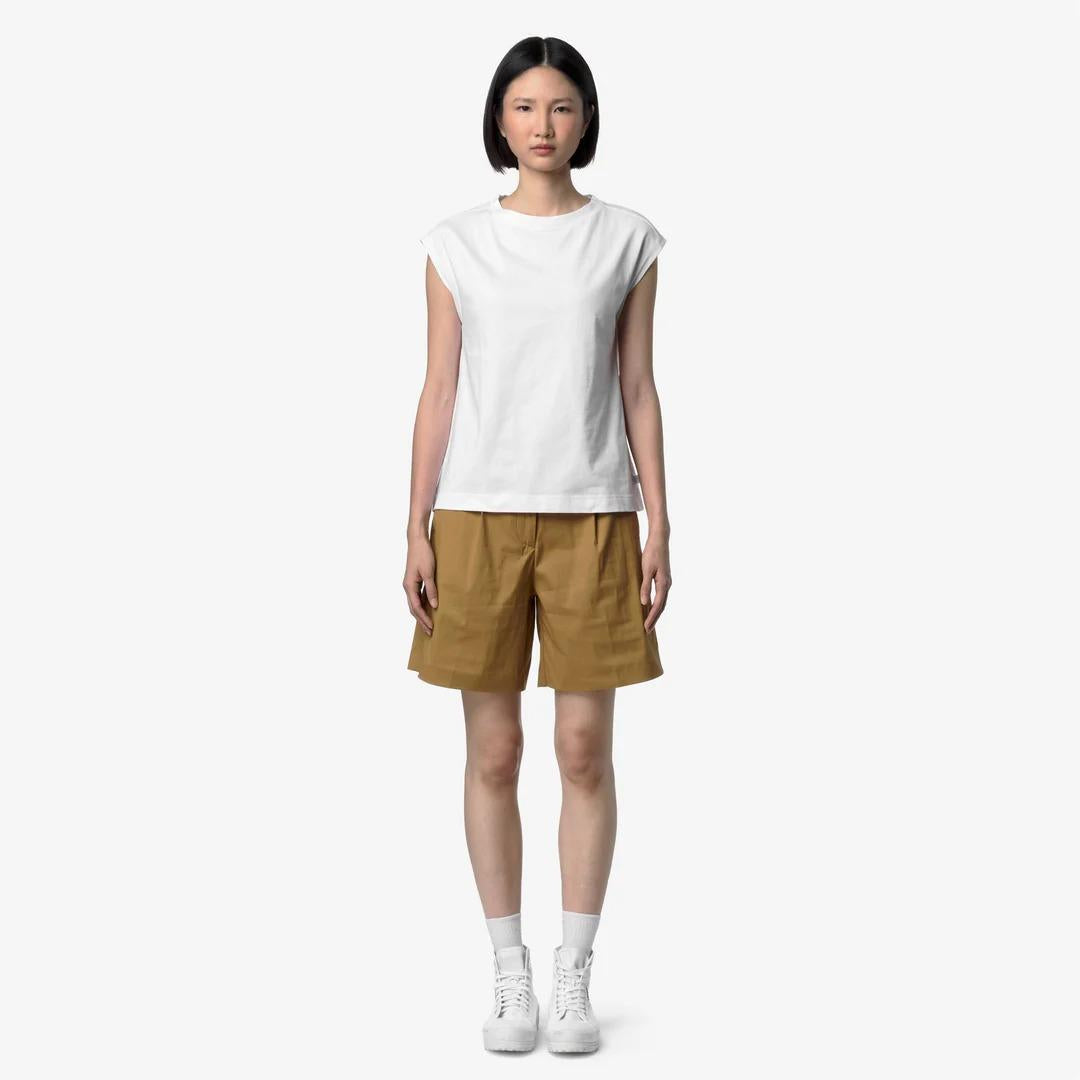 ISOBELLE JERSEY<BR/>WHITE K5137NW 001 K-WAY 