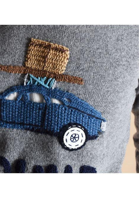 BOB Maglia BoB Scott grigio ricami automobile SCOTT-R00530 GRIGIO BOB 