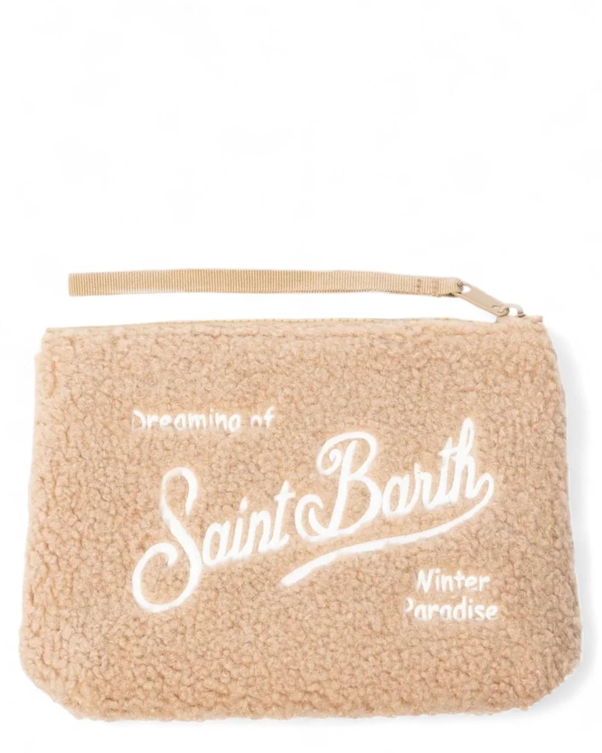 Set Berretto E Pochette Donna Mc2 Saint Barth Teddy Embroidery Christmas Box Woman Mountain BOX0024 BOX0024 03771I MC2 SAINT BARTH 