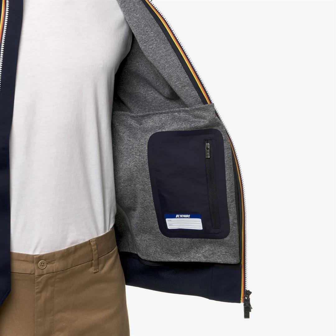 ARSENE BONDED JERSEY<BR/>BLUE DEPTH K5123HW K89 K-WAY 