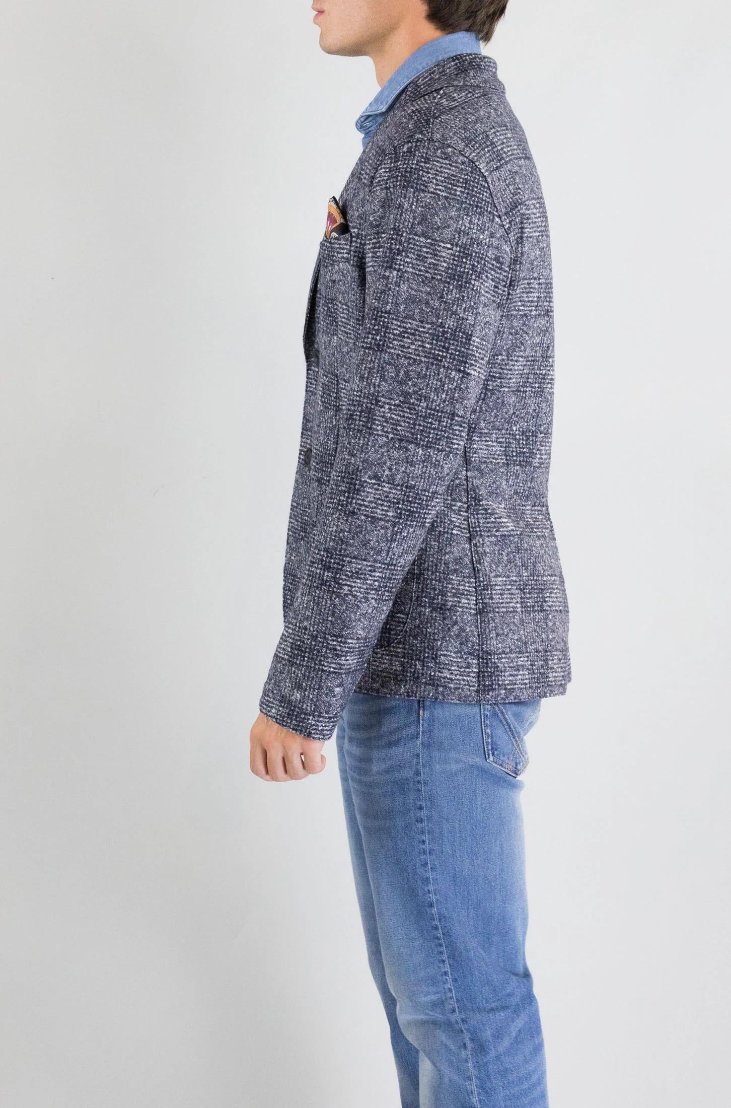 Giacca Momopetto Bob Blu da Uomo a26marde n178t178 MARDEN178-T178 BLU BOB 