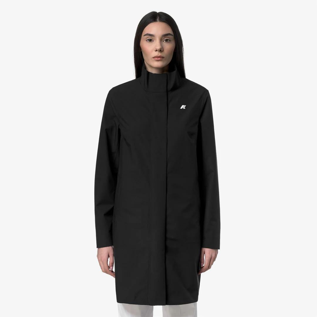 DUKESSE STRETCH 2LAYERS<BR/>BLACK PURE K31516W USY K-WAY 