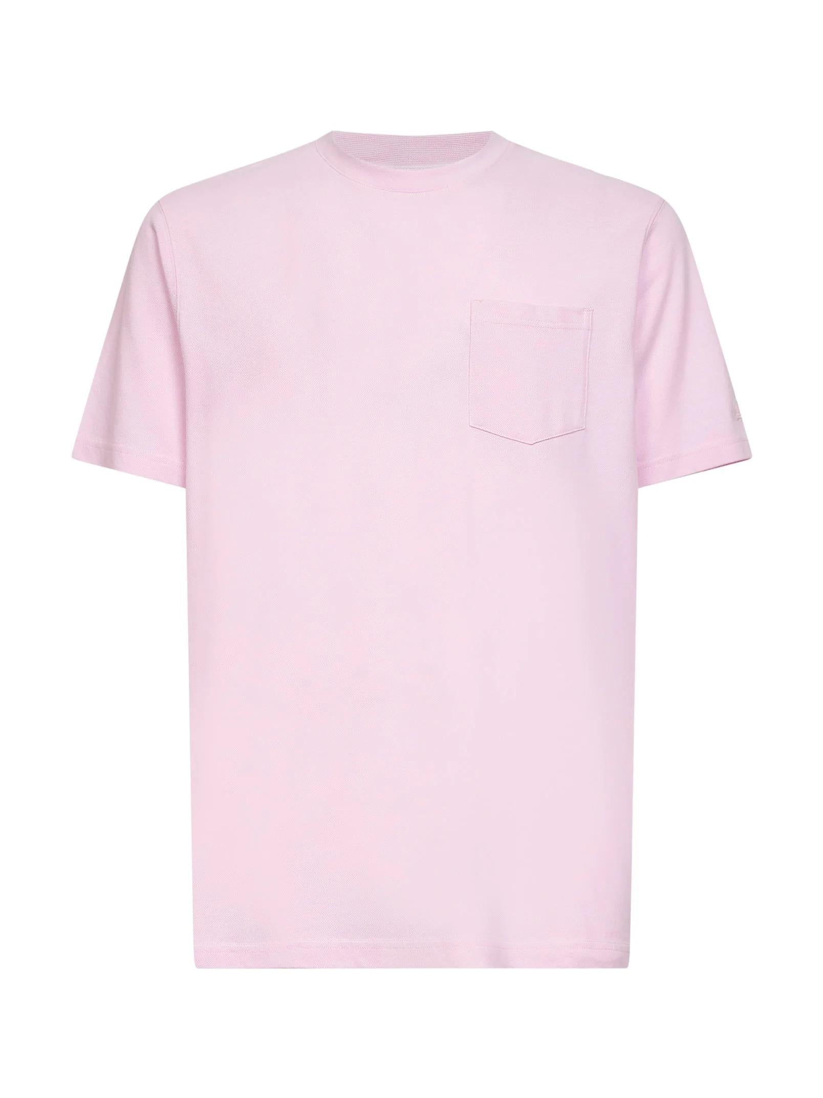 MC2 SAINT BARTH<BR/>T-shirt Bakewell in piquet di cotone stretch rosa BKW0001 00131L MC2 SAINT BARTH 