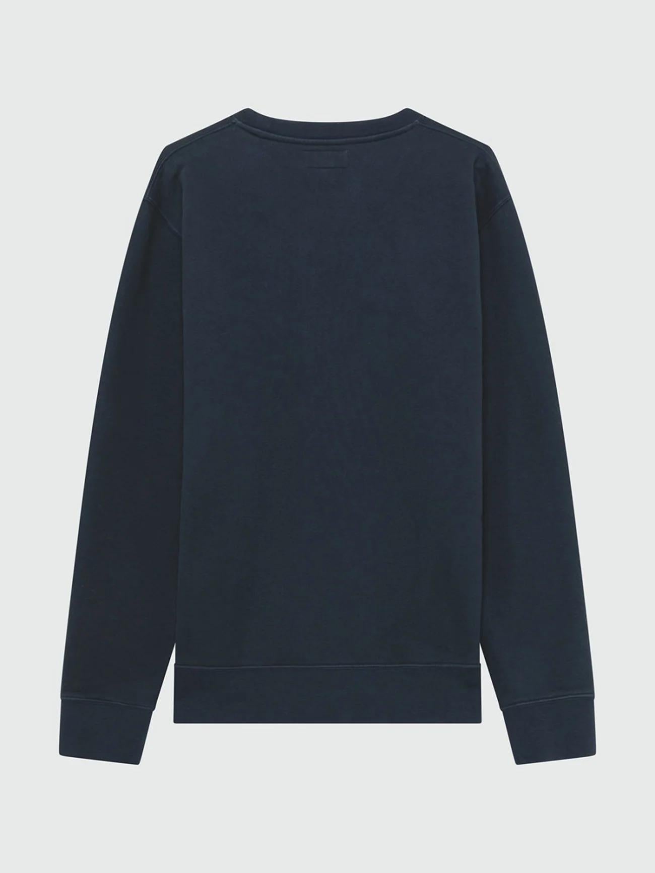 Felpa girocollo pocket blue navy RRU90098CN67XXXX C0048 ROY ROGER'S 