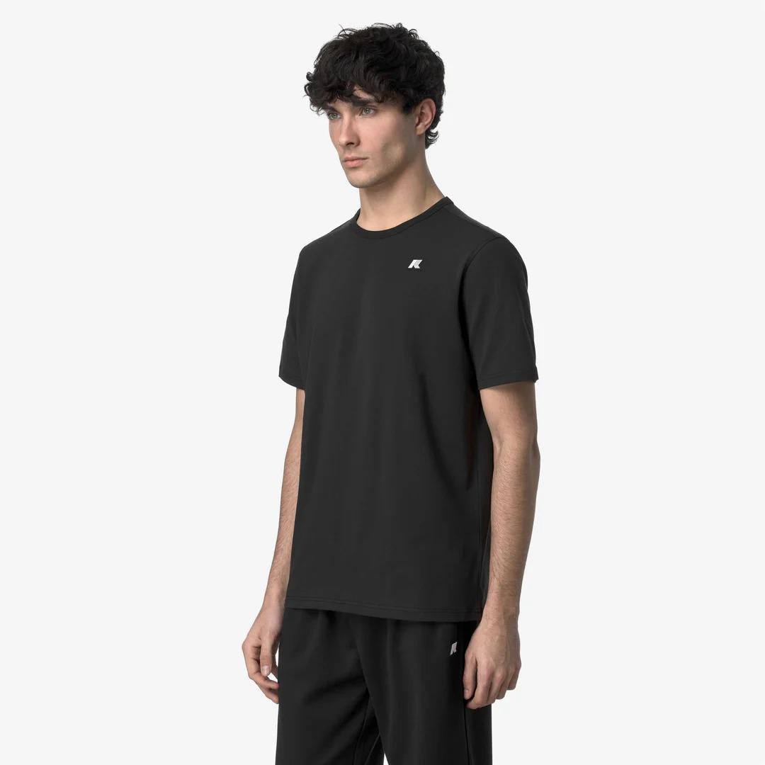 ADAME LIGHT STRETCH JERSEY<BR/>BLACK PURE K71349W USY K-WAY 
