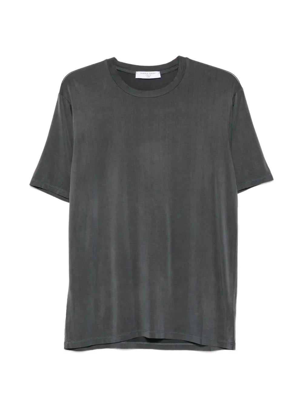 Daniele Fiesoli<BR/>T-shirt a maniche corte cupro grigia 4210 175 DANIELE fiesoli 