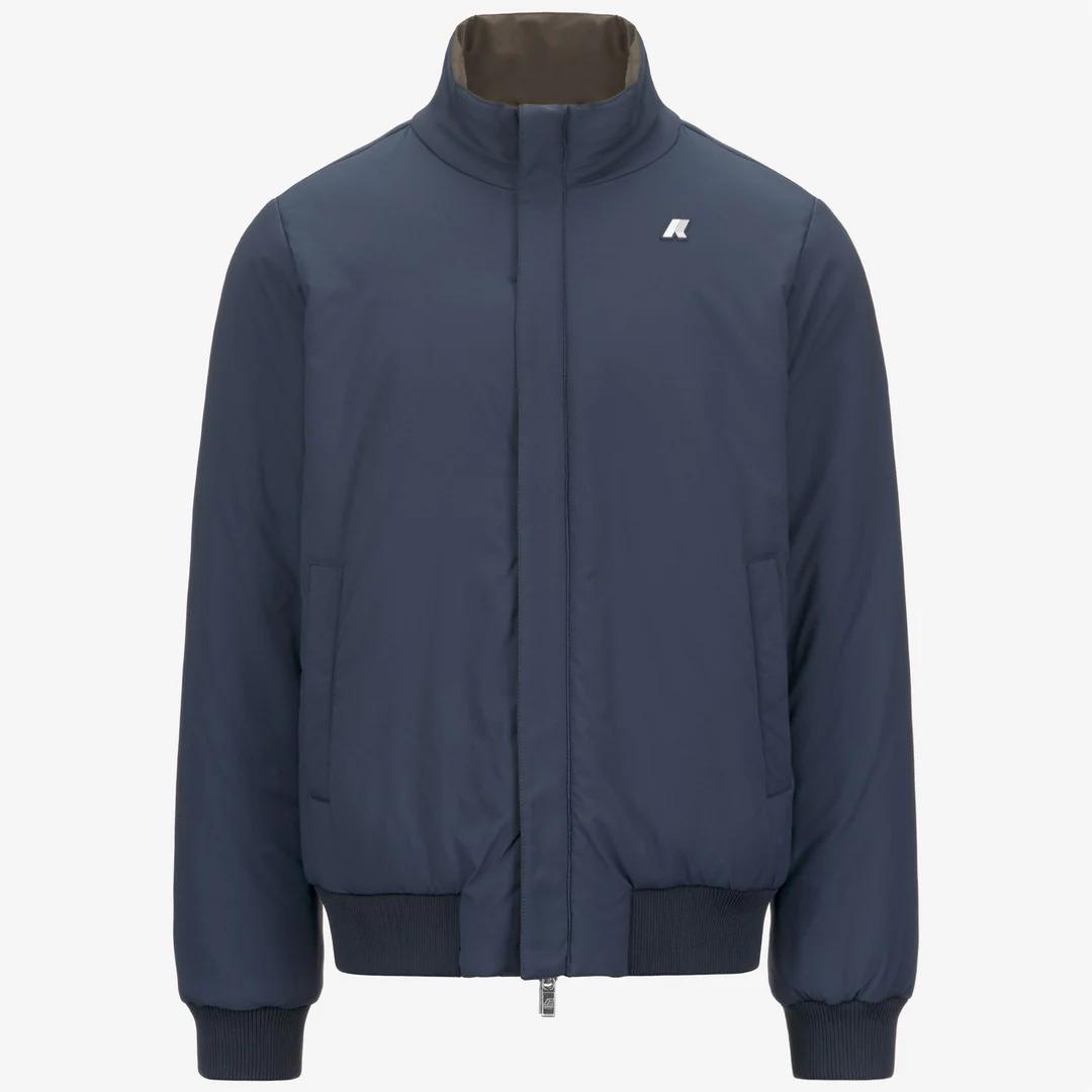 ARSENE ST WARM REVERSIBLE<BR/>BLACK OLIVE-BLUE AIRFORCE K8136SW B2V K-WAY 