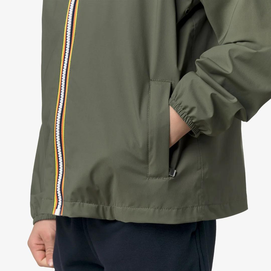 P. JACK STRETCH NYLON JERSEY<BR/>GREEN LICHEN K41335W V15 K-WAY 