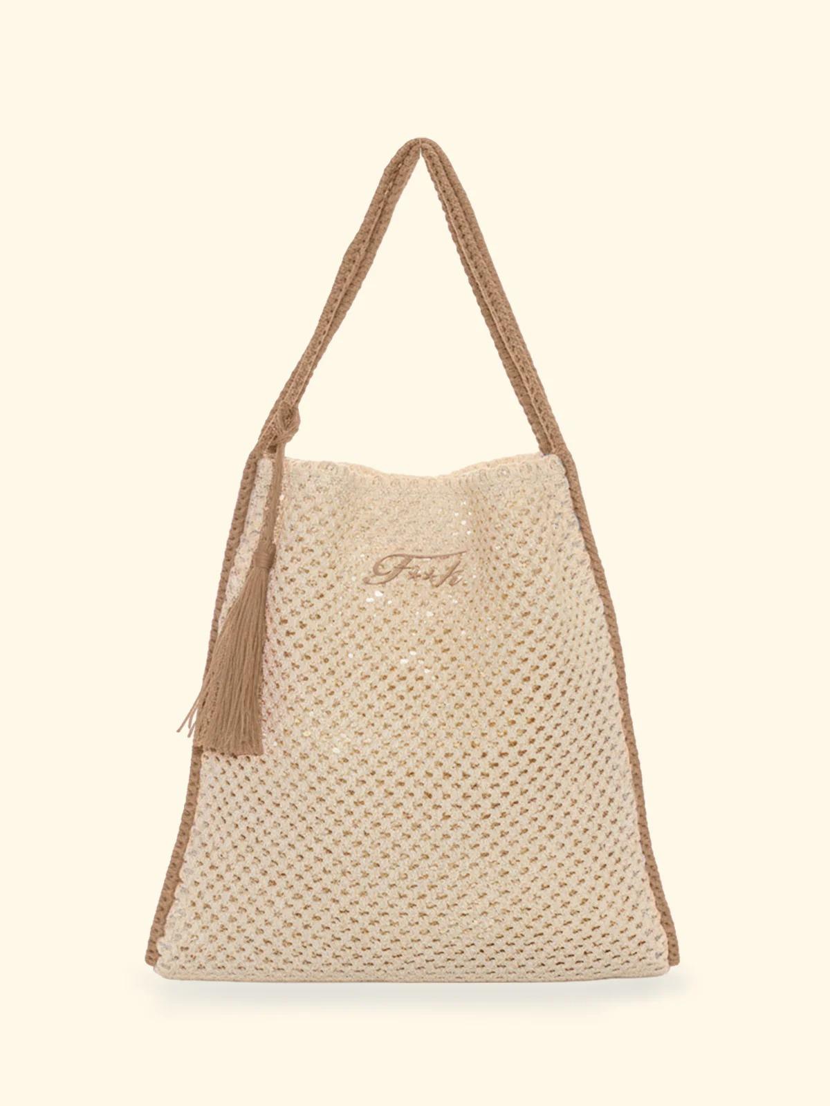 Tote Bag Donna F**K Beige SW0004-BG FA26-SW0004 BG F**K 