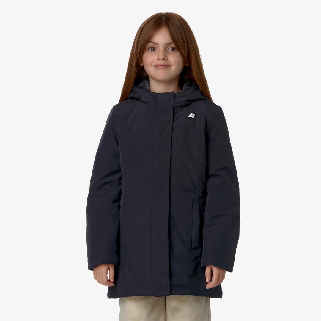 P. DENISE SOFT TOUCH MARMOTTA<BR/>BLUE D-BLUE A K41383W* AL9 K-WAY 