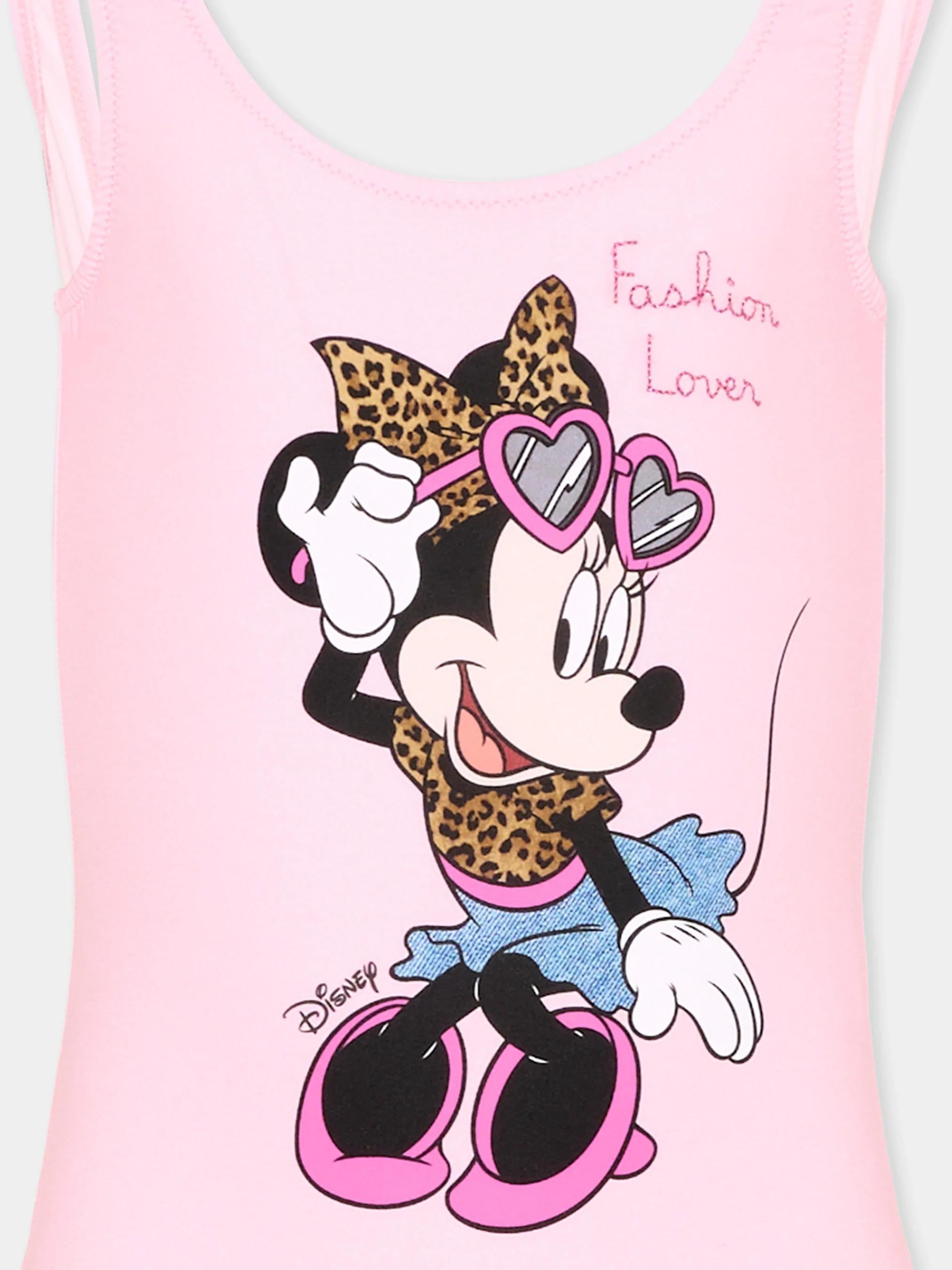 Mc2 Saint Barth<BR/>Costume intero rosa Tiana per bambina TNA0001 02882L MC2 SAINT BARTH 