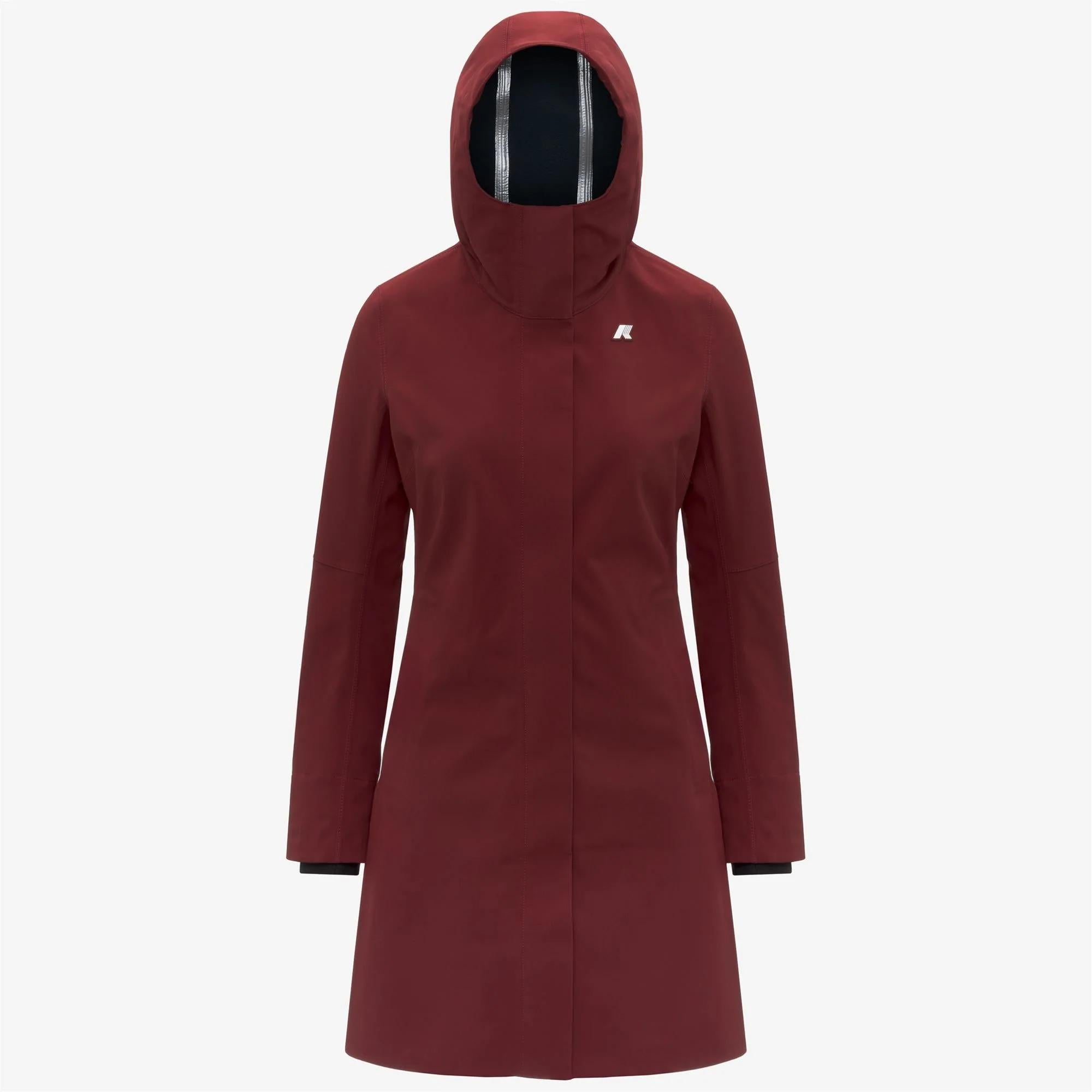 Giubbino K-Way Stephy Bonded Red syrah-blue depth K21489W B3P K-WAY 