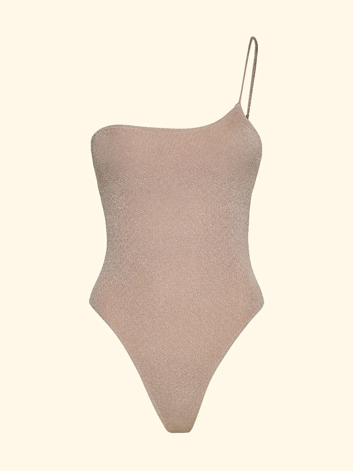 Monokini Monospalla Donna F**K Gold SW1144-GD FK26-SW1144 GD F**K 