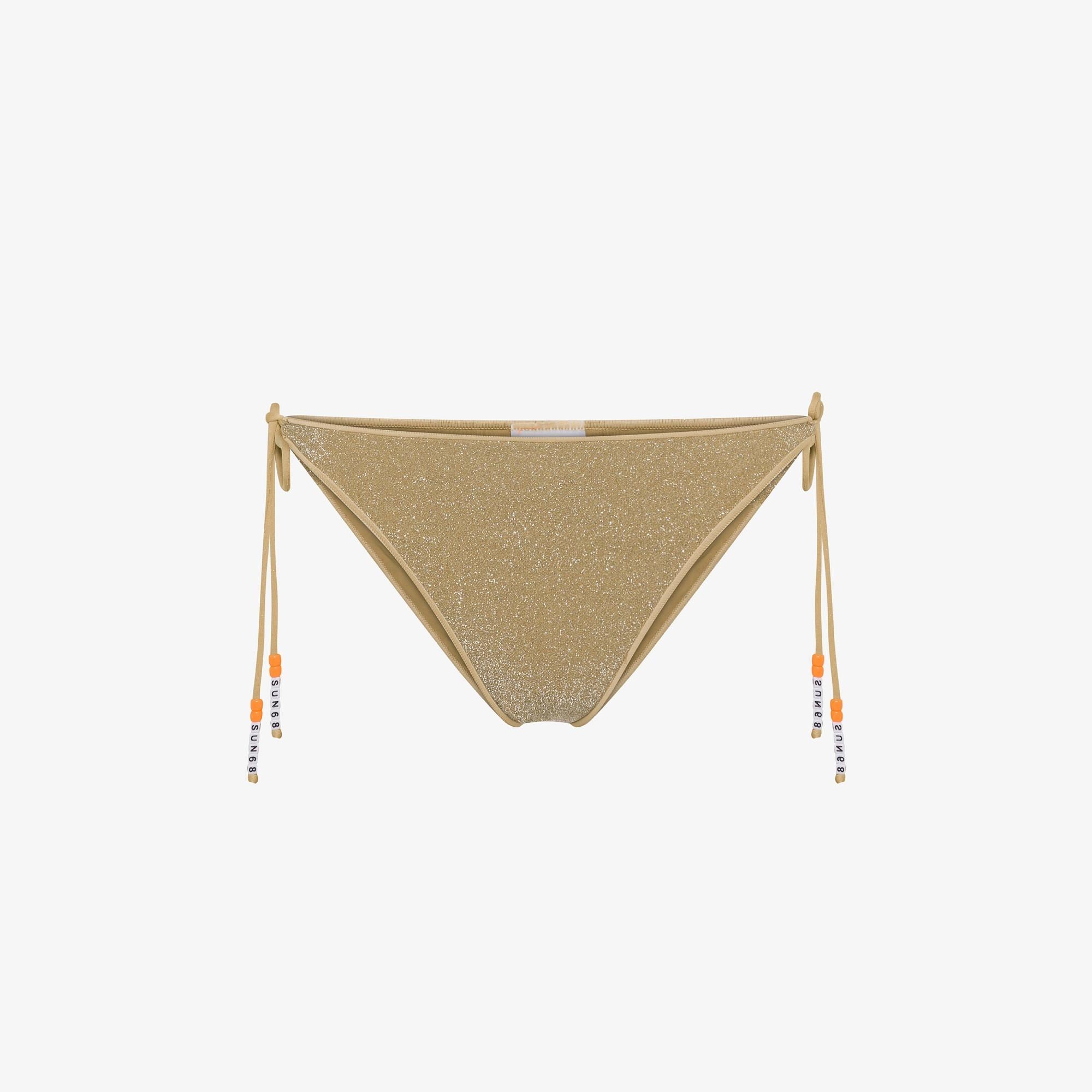 Slip mare in lurex oro H34235 43 SUN 68 