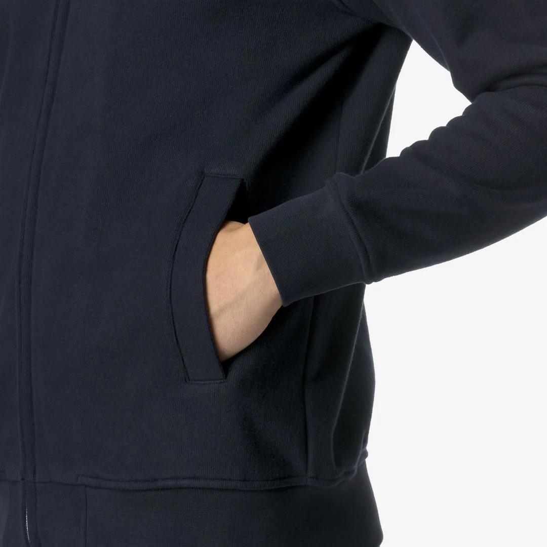 ANTHONY HEAVY FLEECE<BR/>BLUE DEPTH K8133IW K89 K-WAY 