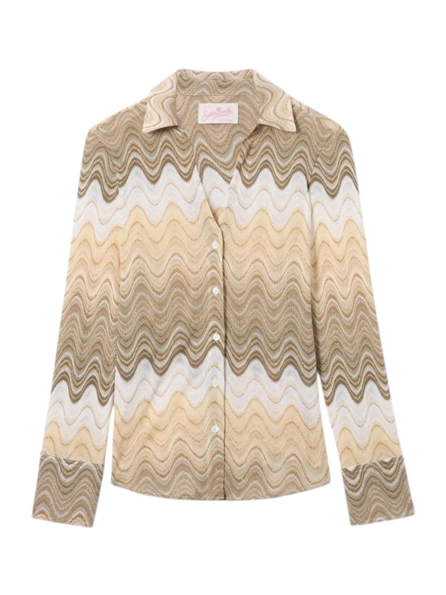 MC2 SAINT BARTH Camicia Donna JOYS 02022L RACHEL SEA WAVE 11 YOS0001 02022L MC2 SAINT BARTH 
