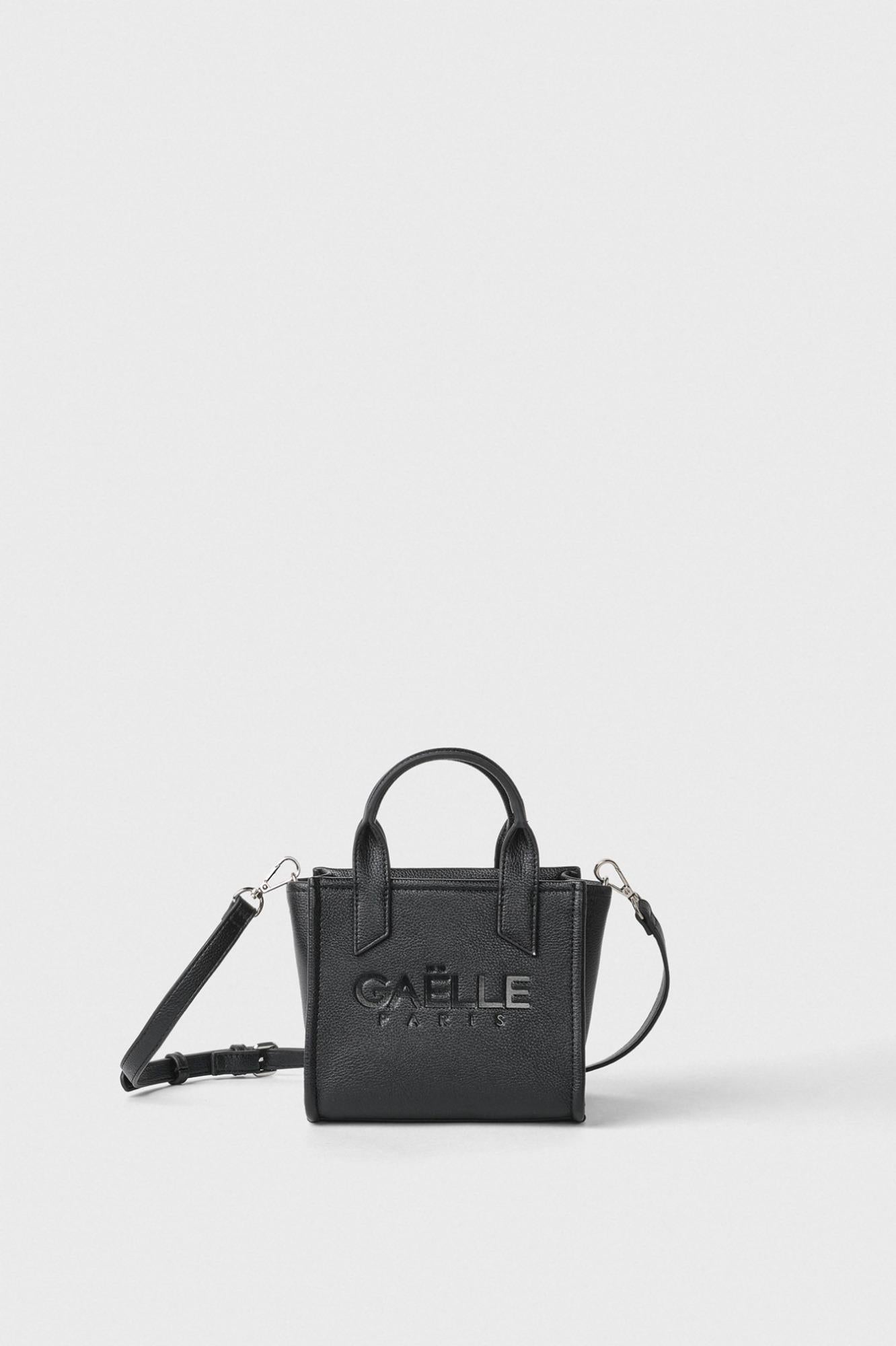 Mini Shopper Maxilogo Bottalato  Nero - Gaëlle Paris GAACW02352-MTTW0002 NE01 GAELLE 
