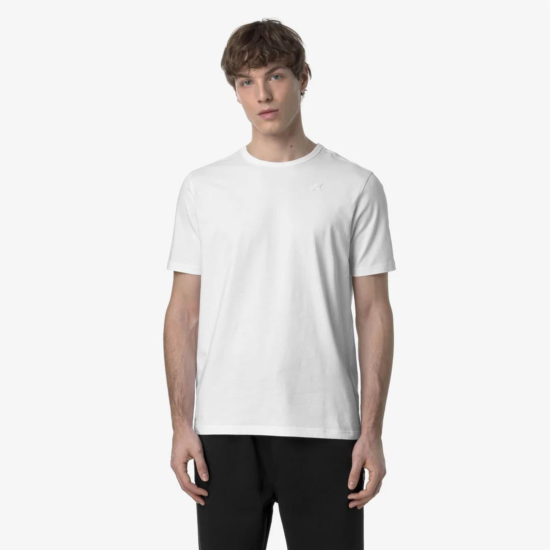 ADAME LIGHT STRETCH JERSEY<BR/>WHITE K71349W 001 K-WAY 
