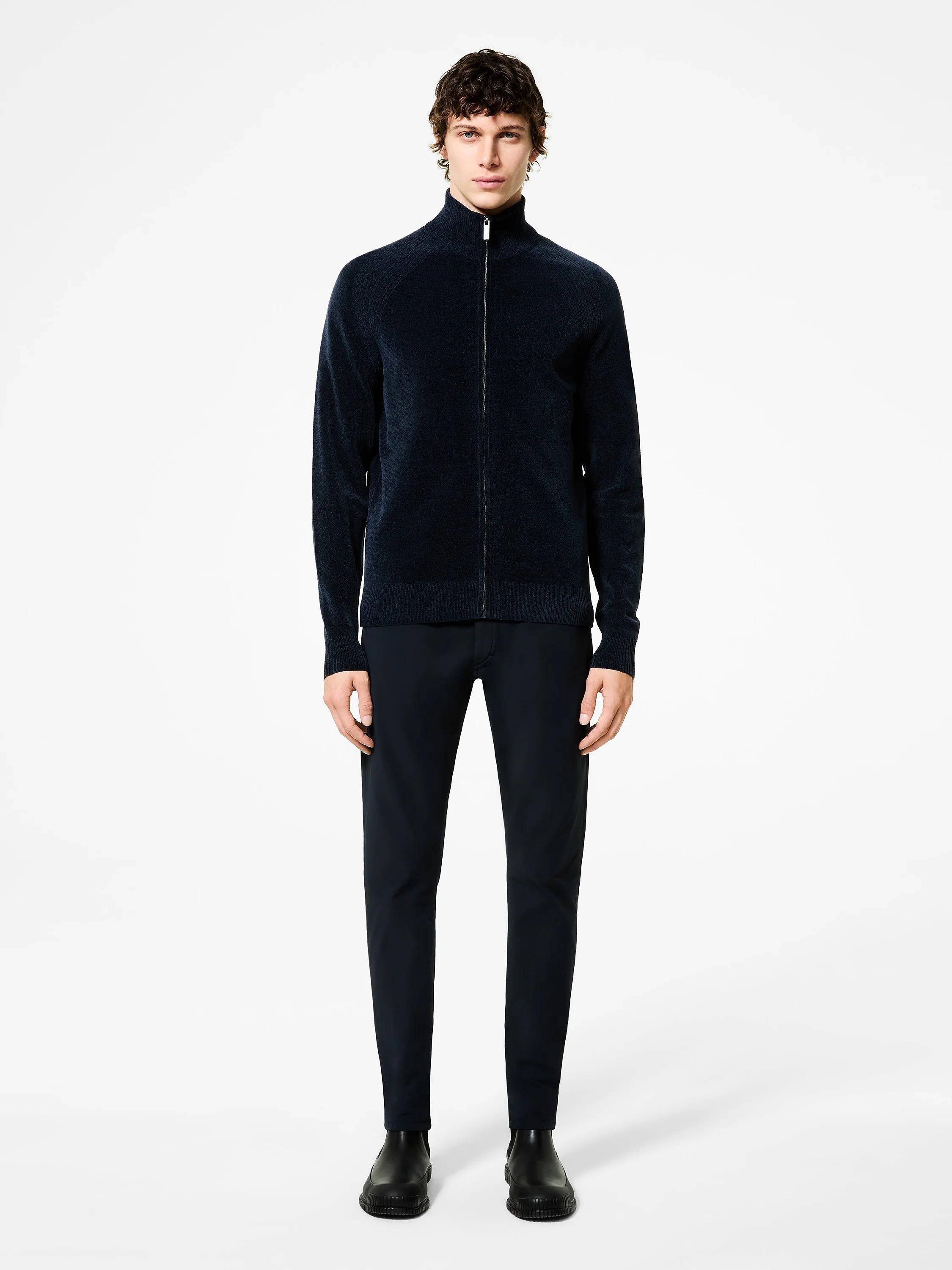 RRD Velvet Full Zip Knit Blue Black W25134 60 RRD 