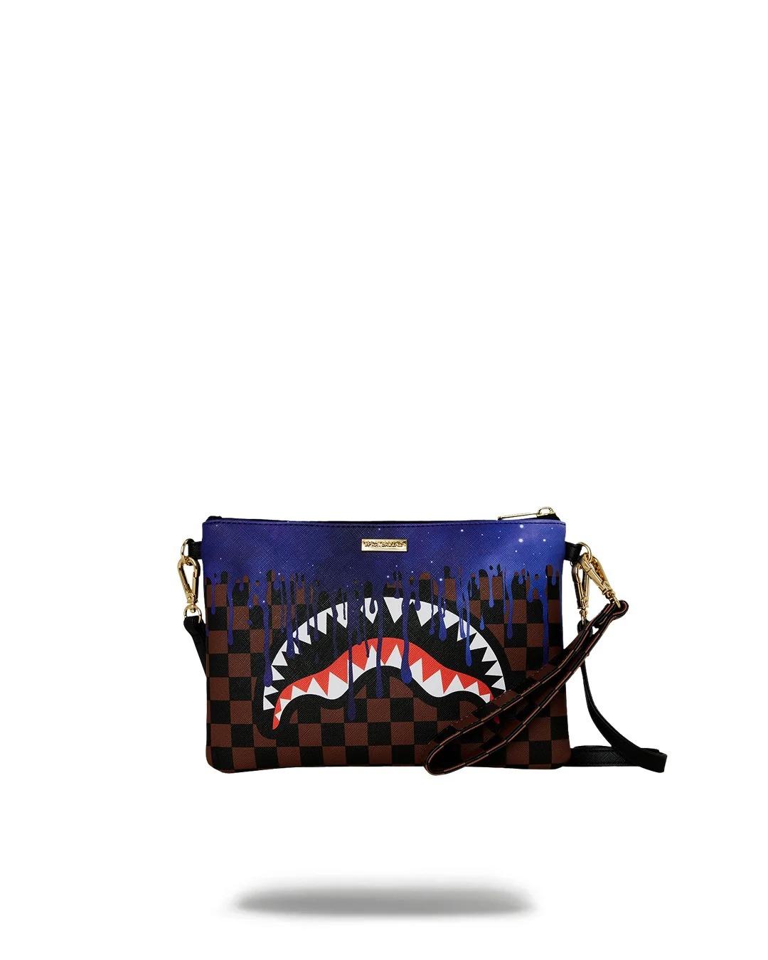 Pochette lost in space drip crossover clutch 910B8038NSZ VIOLA SPRAYGROUND 