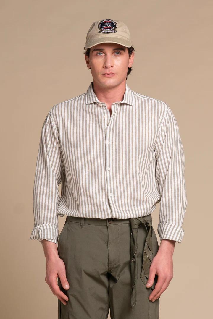 IMPURE IM25SSSMRILEY365-LNC155GREEN STRIPE