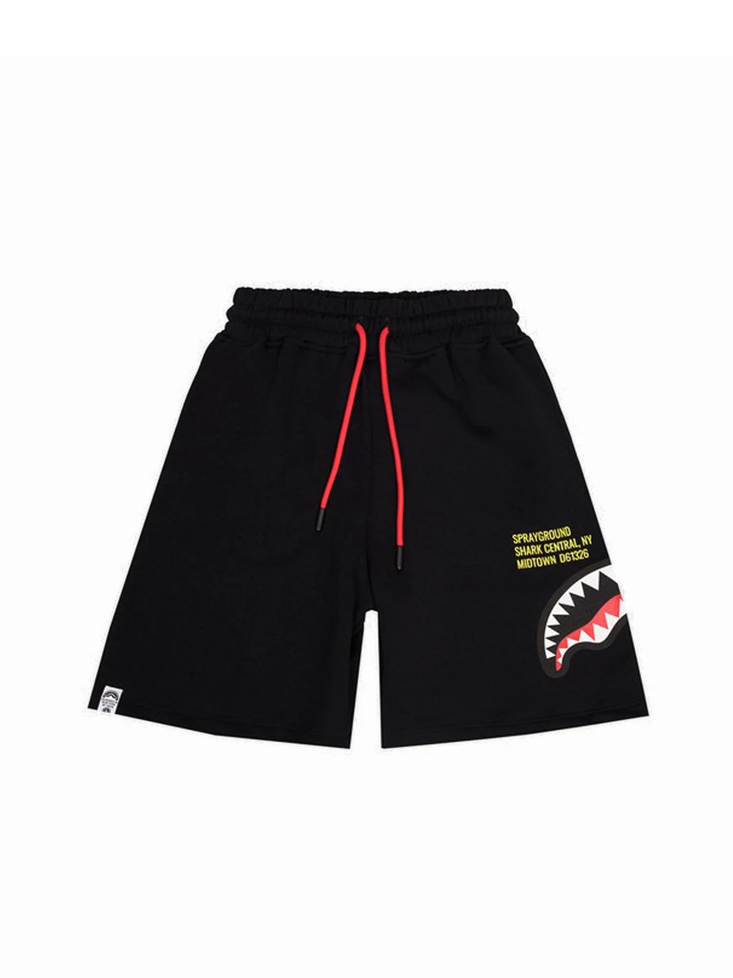 Shark basic shorts SPRAYGROUND SPY1388EBLACK SPY1388E BLACK SPRAYGROUND 
