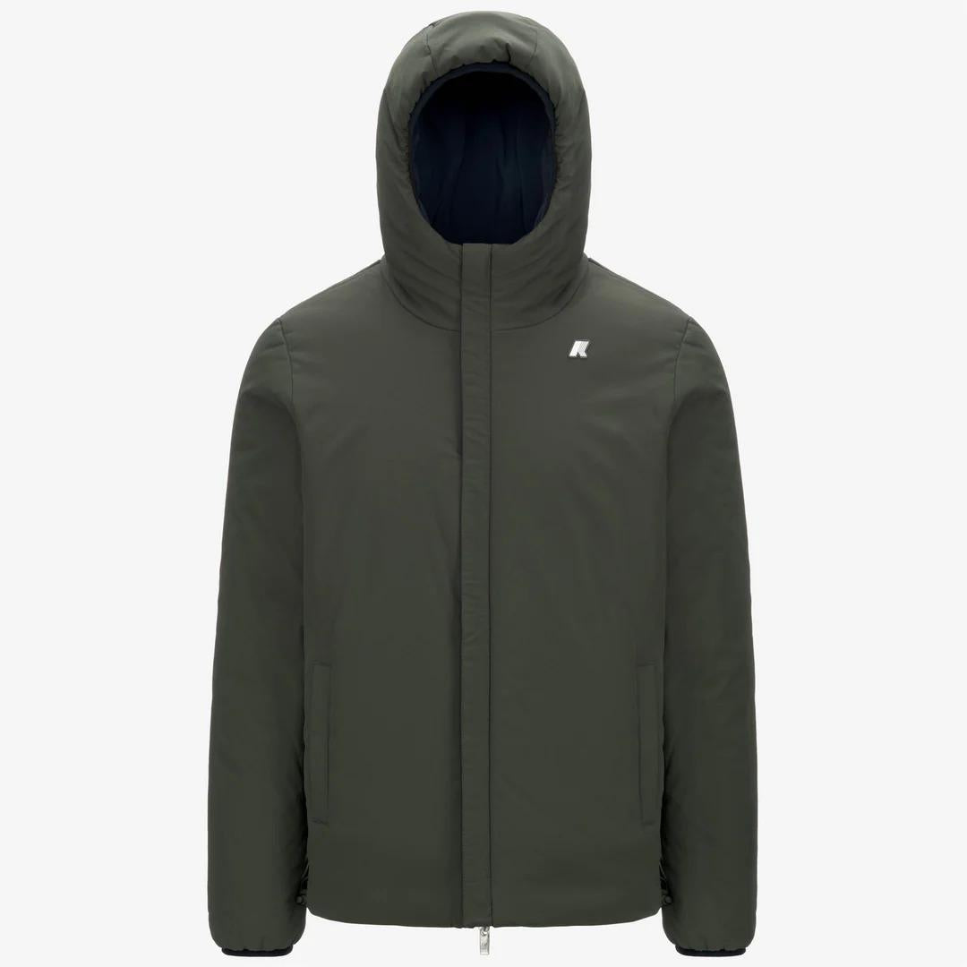 JACK ST WARM REVERSIBLE<BR/>BLUE D-GREEN B K6128VW AG5 K-WAY 